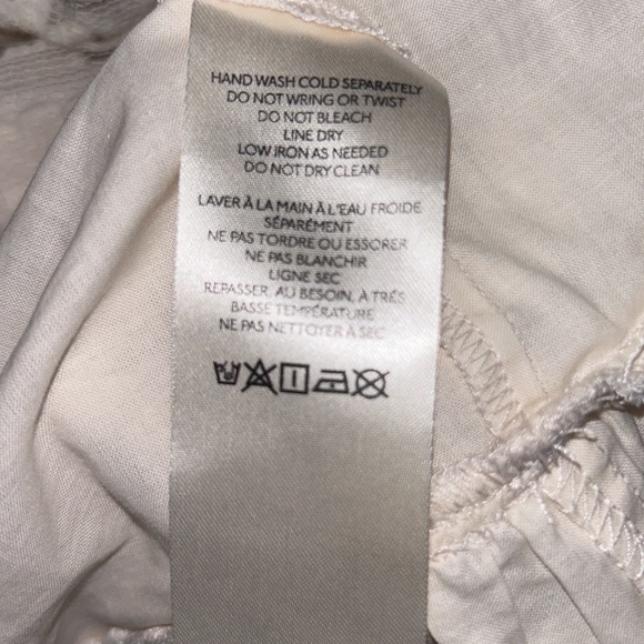 NWOT Anthropologie Textured Ivory Mesh Lace Off The Shoulder Top Blouse - XL - Picture 14 of 16